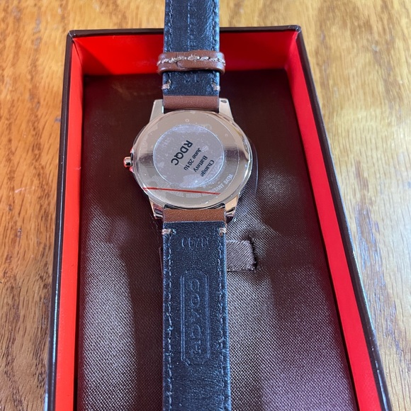 COACH SIGNATURE 0290 WATCH STAINLESS STEEL - Picture 6 of 12